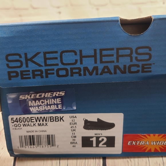 Skechers Men's Go Walk Max-athletic Air Mesh Slip on Walking Shoe size 12 - Picture 9 of 10